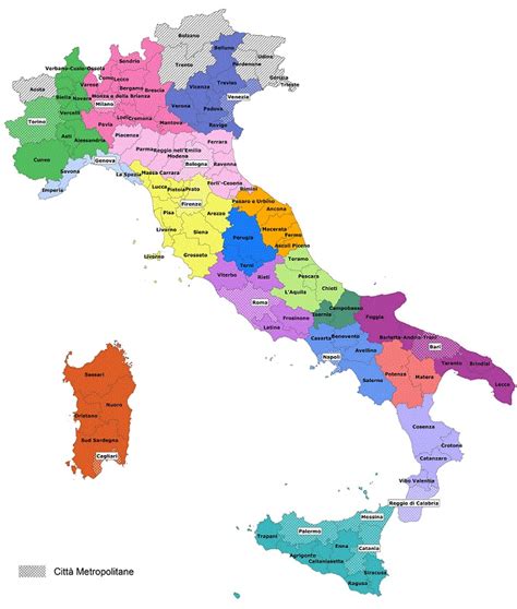 Cartina Ditalia Con Regioni E Province Cartina Toscana