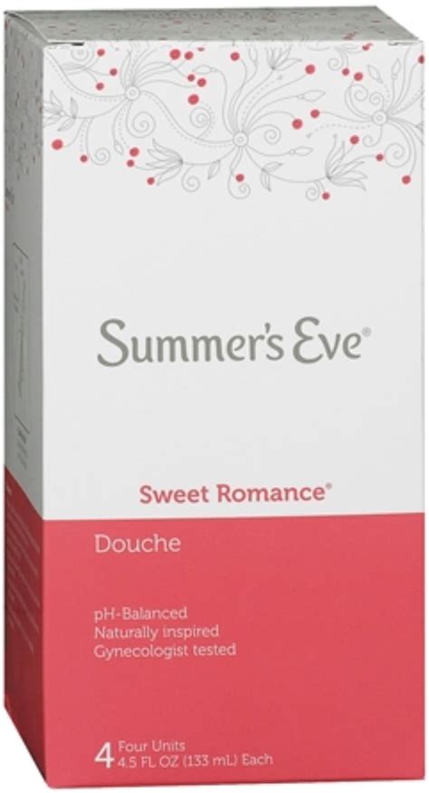 Summer S Eve Douche Sweet Romance Each Pack Of Walmart Com