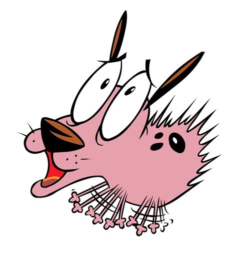 Courage The Cowardly Dog Cartoon Character Courage Courage Clip Art