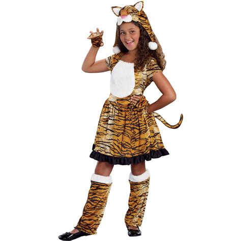 Girls Teeny Tigress Halloween Costume