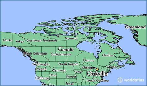 Where Is Oakville On Oakville Ontario Map