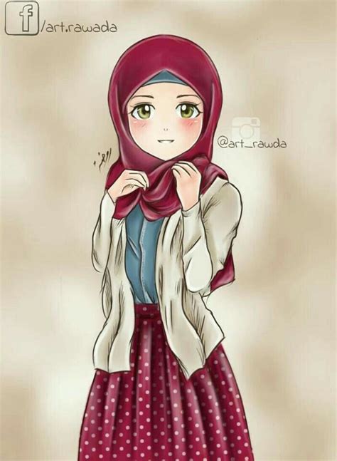 Hijab Queen Profile Pic Cartoon Pin By Cemile On Hijab Is My Crown Bodaswasuas