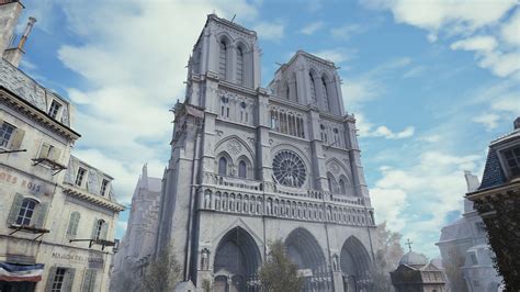 Assassin S Creed Unity Notre Dame Screenshots Artworks