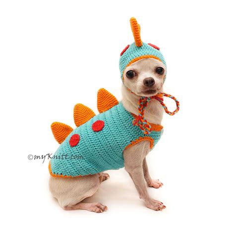 Dinosaur Dog Costume Dinosaur Dog Hat Funny Dog Clothes Df132