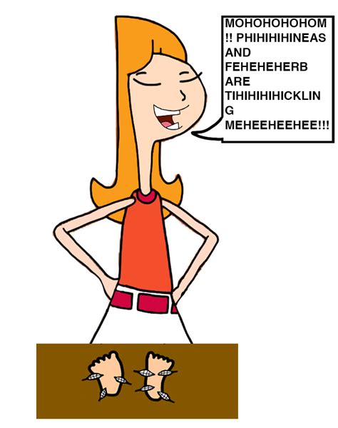 Candace Flynn Tickled By Homersimpson1983 On Deviantart