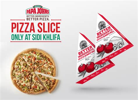Papa John S Slice On Behance
