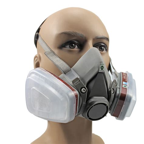 6200 Half Face Gas Mask Chemical Half Face Gas Mask China Dust Mask