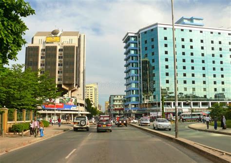 Dar Es Salaam Tanzania The City Centre Editorial Stock Image Image