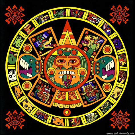Aztec calendar vector graphics multi usage instant downlad. Pin on Cedar Box