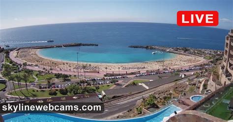 Live Webcam Puerto Rico De Gran Canaria Playa De Amadores