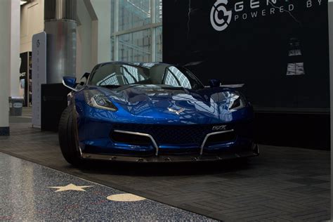 Genovation Gxe Electric Corvette Sets Lap Record Video Gm Authority
