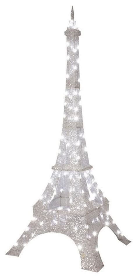 Gemmy Crystal Eiffel Tower Outdoor Twinkling Led Christmas Decoration