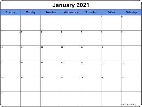 Are you looking for a printable calendar? January 2021 calendar | free printable monthly calendars