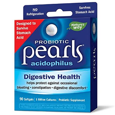 Probiotic Pearls Acidophilus Once Daily Probiotic Supplement 1 Billion