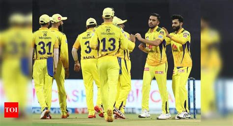 Pbks Vs Csk Ipl 2021 Deepak Chahars Four For Guides Csk To 6 Wicket