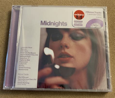 Taylor Swift Midnights Lavender Edition Cd Bonus Tracks Limited