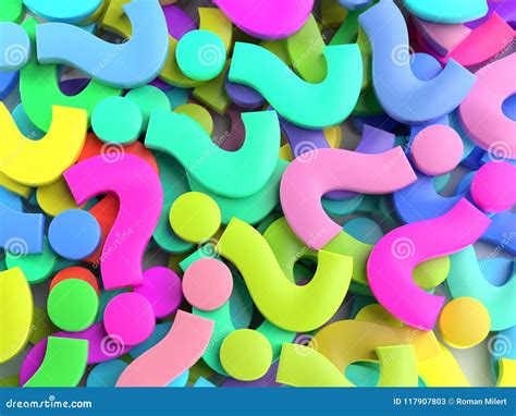 Colorful Question Mark Signs Royalty Free Stock Photo Cartoondealer
