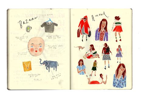 nina cosford sketch book sketchbook art journal book art
