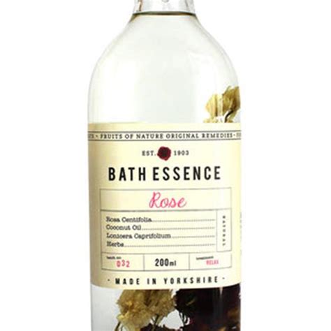 Fikkerts Fruits Of Nature Bath Essence Rose 200ml