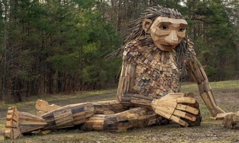 Thomas Dambo Builds Giant Trolls And Hides Them In Forests Cool Material