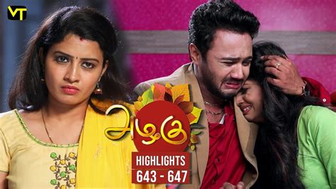 Azhagu tamil serial episode 699 telecasted in sun tv on 9 march 2019 exclusively on vision time. Azhagu - Tamil Serial | அழகு | Episode 643 - 647 | Weekly ...