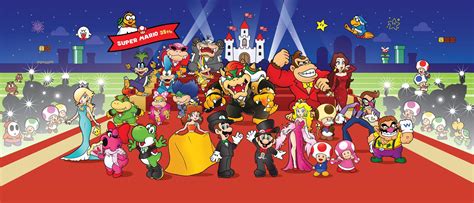 Mushroom Kingdom X Met Gala For Mario 35th Super Mario Know Your Meme