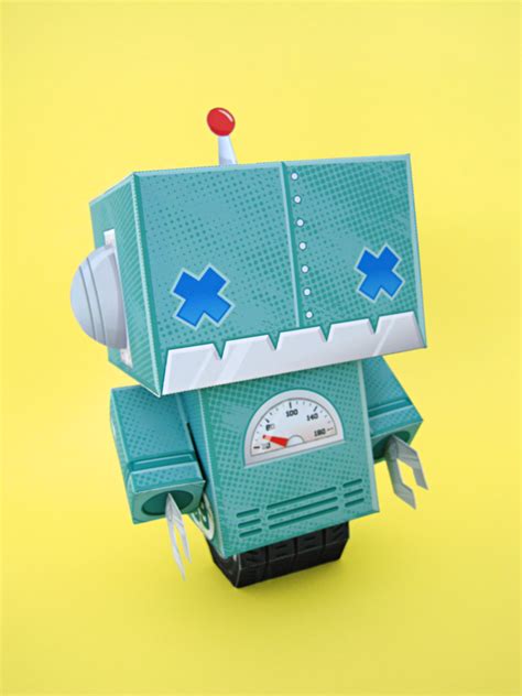 Paper Cut Out Robot Cool Concept Pinterest Paper Toys Robot And Toy