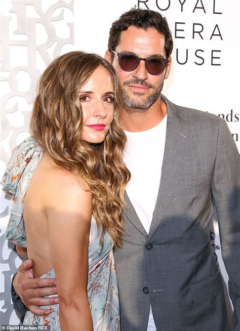Lucifer Star Tom Ellis And New Wife Meaghan Oppenheimer Seen For The