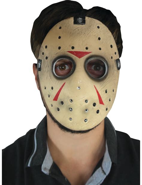 Bonsoir, a tous les fan's de jason vendredi 13 je participe à un. Demi-masque Jason Vendredi 13™ adulte : Deguise-toi, achat ...