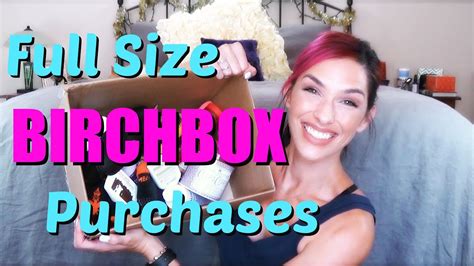 Full Size Birchbox Purchases Collective Haul Youtube