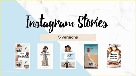 Instagram Story Template After Effects Instagram Story Collection