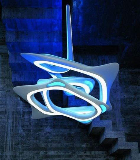 Vortex Hanging Lamp Zaha Hadid Architecture Futuristic Architecture