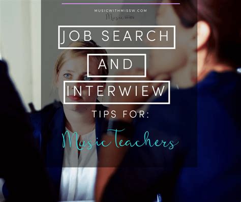 Job Search And Interview Tips For Music Teachers The Musical Rose