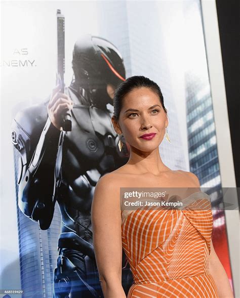 Actress Olivia Munn Attends The Premiere Of Columbia Pictures News