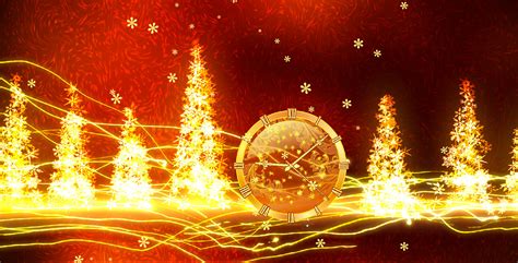 7art Christmas Lights Clock Call In Your Joyful Spirits