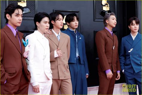 Bts Wear Coordinating Suits For The Grammys 2022 Photo 1343709