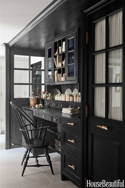 The most common black home decor material is cotton. 15 Black Home Decor and Room Ideas - Decorating with Black