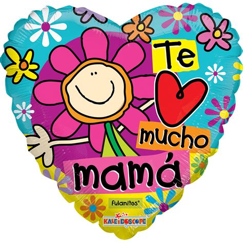 Te Quiero Mucho Mama 18 Pulgadas