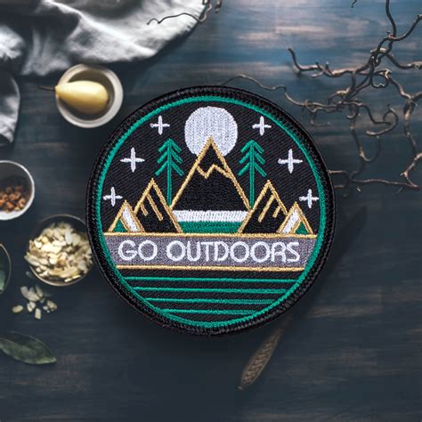 Go Outdoors Patch Embroidered Patches Sticker Patches Patches Jacket