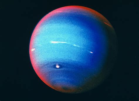 Voyager 2 Image Of The Planet Neptune Photograph By Nasa