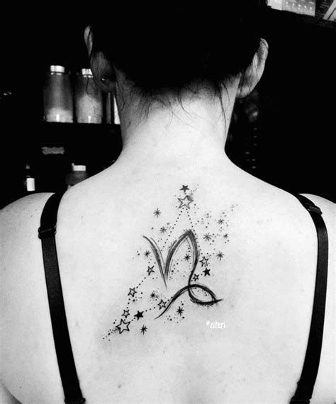 25 Capricorn Constellation Tattoo Designs Ideas And Meanings For