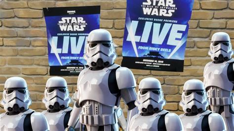 Fortnite Live Event Star Wars 14 Dec 2019 Live From Risky Reels Youtube
