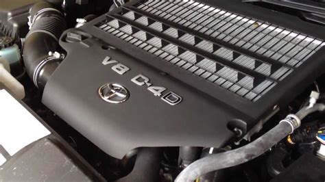 Toyota Land Cruiser 200 V8 Diesel 45 D 4d Engine Start 2013 Year