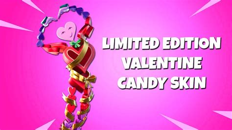 Fortnite Limited Edition Valentine Candy Skin Coming Soon 500
