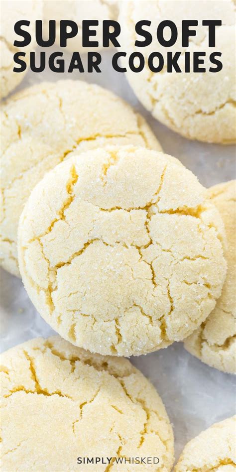 Terrific plain or with candies in them. Super Soft Sugar Cookies | Recipe | Sugar cookie recipe ...