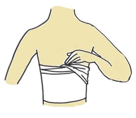 How To Single Fabric And Wrapped Around The Body There Are Two Ways To