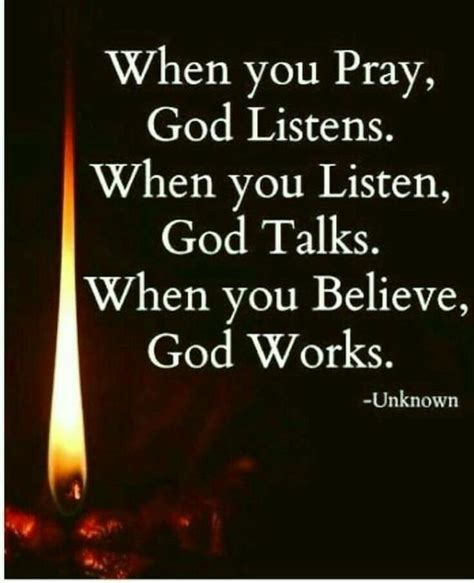 Pray And Listen