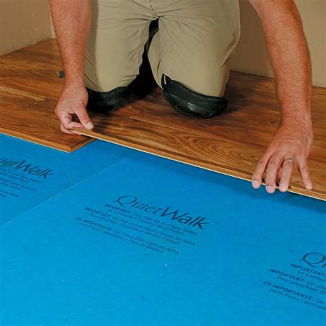 Quiet walk is a premium 100 sq. MP Global, QuietWalk Underlayment - Recycled, With Vapor ...