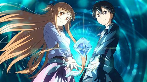 Kirito And Asuna De Sword Art Online Anime Fondo De Pantalla K Hd Id