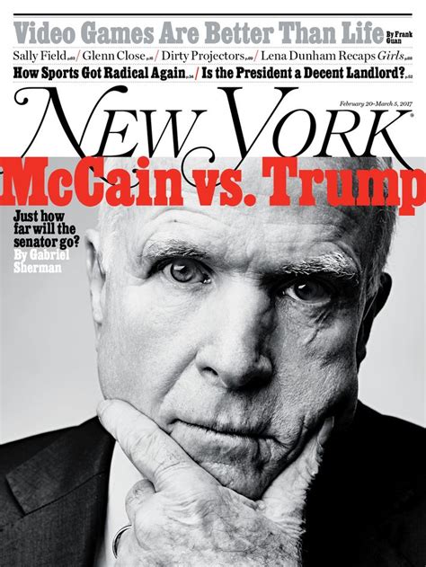 Your source for breaking news, photos, and videos about new york, sports, business, entertainment, opinion, real estate, culture, fashion, and more. On New York Magazine's Cover: John McCain Takes On Trump ...